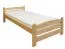 tienerbed / jeugdbed van massief beukenhout naturel 118, incl. lattenbodem - afmetingen 160 x 200 cm