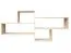 wandrek / hangplank massief grenen natuur Junco 282 - Afmetingen: 76 x 176 x 20 cm (H x B x D)