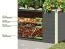 Verhoogd bed tuin 1 gemaakt van Noords vurenhout, kleur: terra grijs, afmetingen: 133 x 69 x 82 cm (B x D x H)