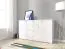 Ladekast /dressoir /sideboard kast met strak design Lowestoft 01, kleur: Wit - afmetingen: 85 x 150 x 40 cm (H x B x D)