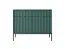 Ladekast met modern design Worthing 02, kleur: groen / zwart / goud - Afmetingen: 83 x 104 x 39 cm (H x B x D)