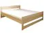 eenpersoonsbed / logeerbed massief beukenhout naturel 115, incl. lattenbodem - afmetingen 80 x 200 cm