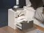 Moderne jeugdkamer kinderkamer - set D Mackinac, 6-delig, kleur: wit / eiken / grafiet mat, grepen: Metaal, ABS randbescherming, gemaakt van hoogwaardig materiaal, met soft-close systeem