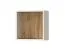 Hangrek / hangplank Maräne 07, kleur: Artisan eiken / kasjmier - afmetingen: 37 x 37 x 21 cm (H x B x D)