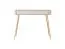 Elegante make-up kaptafel Sloughia 15, kleur: beige, ABS randbescherming, handgrepen en poten: metaal, 78 x 100 x 38 cm, stijlvolle lattenfront