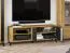 TV-onderkast Lassila 06, kleur: Artisan eiken / zwart - afmetingen: 54 x 155 x 40 cm (H x B x D), met twee deuren en vier vakken
