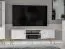 TV-onderkast Roanoke 06, kleur: wit / glanzend wit - Afmetingen: 53 x 160 x 40 cm (H x B x D), met 2 deuren en 4 vakken