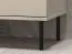 Kommode mit Schubladen Petkula 05, Farbe: Beige hell - Abmessungen: 85 x 120 x 40 cm (H x B x T), mit 1 Tür, 3 Schubladen und 2 Fächern