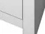  Draaideurkast / kledingkast Sastamala 01, kleur: zilvergrijs - Afmetingen: 201 x 127 x 52 cm (H x B x D), met 3 deuren en 5 vakken