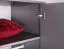 Kledingkast met functioneel design Hannut 40, kleur: antraciet - Afmetingen: 190 x 100 x 56 cm (H x B x D)