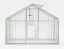 Gewächshaus - Glashaus Radicchio XL18, Wände: 4 mm gehärtetes Glas, Dach: 6 mm HKP mehrwandig, Grundfläche: 18,6 m² - Abmessungen: 640 x 290 cm (L x B)