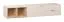 TV-meubel | kleur: beige | twee lades | handgrepen: eiken | 1 kabeldoorvoer | afmetingen: 187 x 42 x 36 cm | twee vakken | soft-close functie
