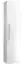 Badkamer - Hoge kolomkast Noida 54, kleur: wit glanzend - Afmetingen: 138 x 35 x 25 cm (H x B x D)