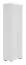 Kolomkast/ kledingkast Burgos 01, kleur: wit - 215 x 80 x 38 cm (H x B x D)