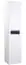 Badkamer - Meerut 84 kolomkast, kleur: mat wit - 160 x 35 x 36 cm (H x B x D)