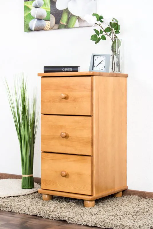 dressoir / ladekast massief grenen kleur: elzenhout Junco 150 - 78 x 40 x 42 cm (h x b x d)