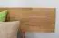 Futonbed / massief houten bed Wooden Nature 02 eikenhout geolied - ligvlak 200 x 200 cm (B x L) 
