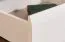 Kleiderschrank mit viel Stauraum Papauta 01, Farbe: Kaschmir / Eiche dunkel - Abmessungen: 226 x 97 x 60 cm (H x B x T)