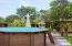 Achthoekig bovengronds zwembad Sunnydream 02, 3,55 x 1,16 meter, inclusief premium filtersysteem, filtermedium, zwembadtrap, zwembadfolie, vloer- en muurvlies, roestvrijstalen hoekverbindingen