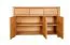 Ladenkast Tasman 14 in massief geolied beuken kernhout - Afmetingen: 77 x 115 x 45 cm (H x B x D)
