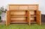 Ladenkast Tasman 14 in massief geolied beuken kernhout - Afmetingen: 77 x 115 x 45 cm (H x B x D)