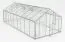 kas Endivie XL18, HKP 6 mm, grondoppervlakte: 18.6 m² - afmetingen: 640 x 290 cm (L x B)