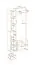 Kapstok Ringerike 02, kleur: antraciet / eiken Artisan - Afmetingen: 203 x 90 x 32 cm (H x B x D), met zitkussen