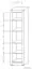 Open kast Kundiawa 35, kleur: Sonoma eiken licht / Sonoma eiken donker - afmetingen: 200 x 40 x 40 cm (H x B x D)