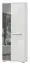 Draaideurkast / kledingkast Garim 47, kleur: wit hoogglans - Afmetingen: 194 x 76 x 35 cm (H x B x D)