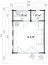 Flachdach Ferienhaus F24 mit Terrasse, 19,18 m², 70 mm Blockbohlen, Fichte/Kiefer Naturbelassen, inkl. Fußboden & Isolierverglasung, Bodenhohe Fenster
