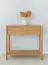 Sideboard / console tafel / massief hout / soft close systeem / 1 lade / geolied eikenhout / 1 schap / kleur: eikenhout / 83 x 33 x 80 cm / Seille 02 / gefreesde handgrepen