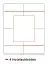 dressoir / ladekast "Postira" 08, kleur: walnoten / zwart, deels massief - Afmetingen: 117 x 102 x 42 cm (h x b x d)