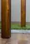 Tafel massief grenen , vol hout, kleur eiken 002 (vierkant) - afmetingen 70 x 70 cm (B x D)