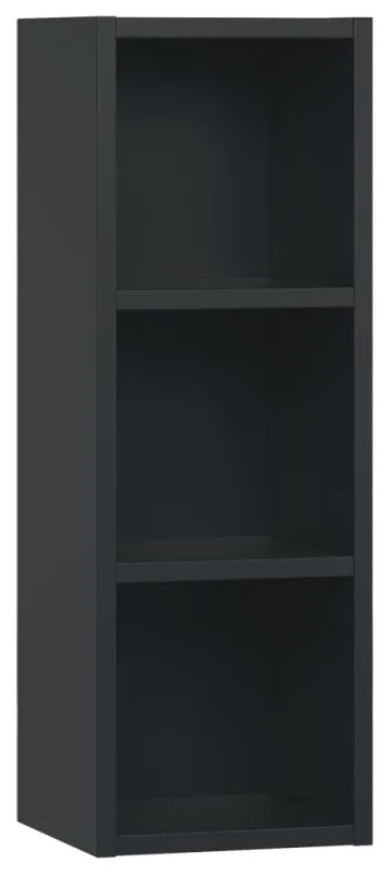 wandrek / hangplank, kleur: zwart - Afmetingen: 90 x 32 x 30 cm (H x B x D)