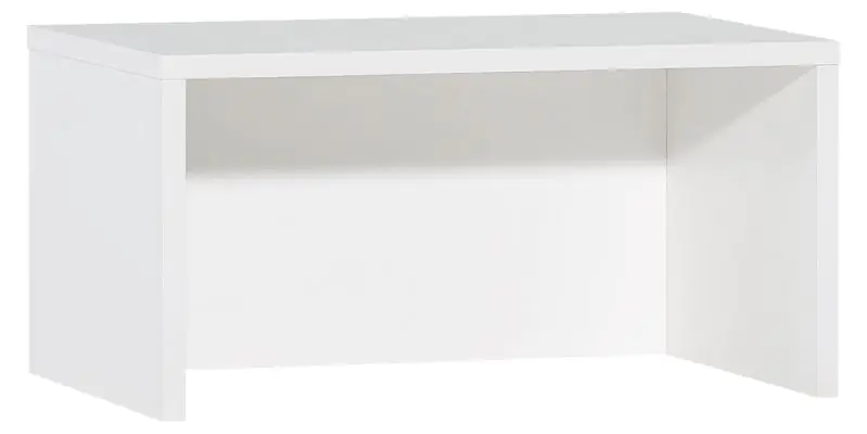 Inzetstuk voor open kasten van de Marincho-serie, kleur: wit - Afmetingen: 24 x 48 x 29 cm (H x B x D)
