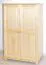 dressoir / ladekast massief grenen, natuur Junco 157 - Afmetingen: 140 x 89 x 41 cm (H x B x D)