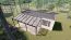 Terrasoverkapping S 05, dak: 10 mm transparant glas, grondoppervlakte: 14,20 m² - afmetingen: 200 x 710 cm (B x L)