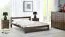 Functioneel jeugdbed Nagol 32, massief grenen, kleur: walnoot - Lig vlak: 160 x 200 cm (B x L)