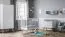 babybed / peuterbedje Naema 02, kleur: wit / eiken - Ligvlak: 70 x 140 cm (B x L)
