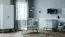 Babybedje / kinderbed Skady 02, kleur: wit / eiken - Ligvlak: 70 x 140 cm (B x L)