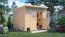 Tuinhuis / berging Mainz 04 incl. vloer, onbehandeld - 19 mm prefab elementen tuinhuis, bruikbare oppervlakte: 5,80 m²
