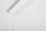 Kast massief grenen wit gelakt Junco 40 - afmetingen 195 x 84 x 42 cm
