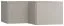 opzetkast voor hoekkledingkast Bentos 14, kleur: grijs - Afmetingen: 45 x 102 x 104 cm (H x B x D)