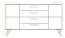 Sideboard kast /dressoir Masterton 12 geolied massief  beuken - Afmetingen: 100 x 182 x 45 cm (H x B x D)