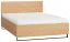 Doppelbett Patitas 20 inkl. Lattenrost, Farbe: Eiche - Liegefläche: 140 x 200 cm (B x L)