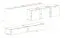 Eenvoudige hangkast Balestrand 100, kleur: Eik Wotan - Afmetingen: 150 x 340 x 40 cm (H x B x D), met vijf deuren