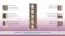 Jeugdkamer / tienerkamer / tienerkamer - Kast Marcel 05, Kleur: essen roze / Grey / Brown - afmetingen: 187 x 39 x 38 cm (H x B x D)
