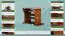Bureau massief grenen kleur: eiken rustiek Junco 197 - Afmetingen: 75 x 100 x 60 cm (H x B x D)