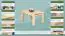 Salontafel massief grenen, natuur Junco 484 - Afmetingen 90 x 60 x 50 cm (B x D x H)