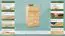 smalle dressoir / ladekast massief grenen, natuur Columba 19 - Afmetingen 101 x 60 x 50 cm (H x B x D)